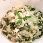 Arròs cremós d’espigalls