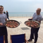 Arrossejat de gambes de vilanova amb allioli d´estragó