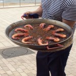 Arrossejat de gambes de vilanova amb allioli d´estragó