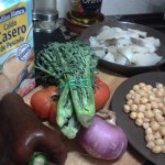 Espigalls amb bacallà